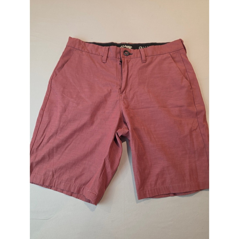 Billabong New Order Submersible Hybrid Shorts Mens 29 Red Recycler Stretch 9"